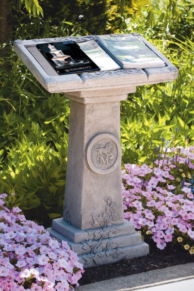 Display Stand for Book Podium Ornate Sculptural Speaker